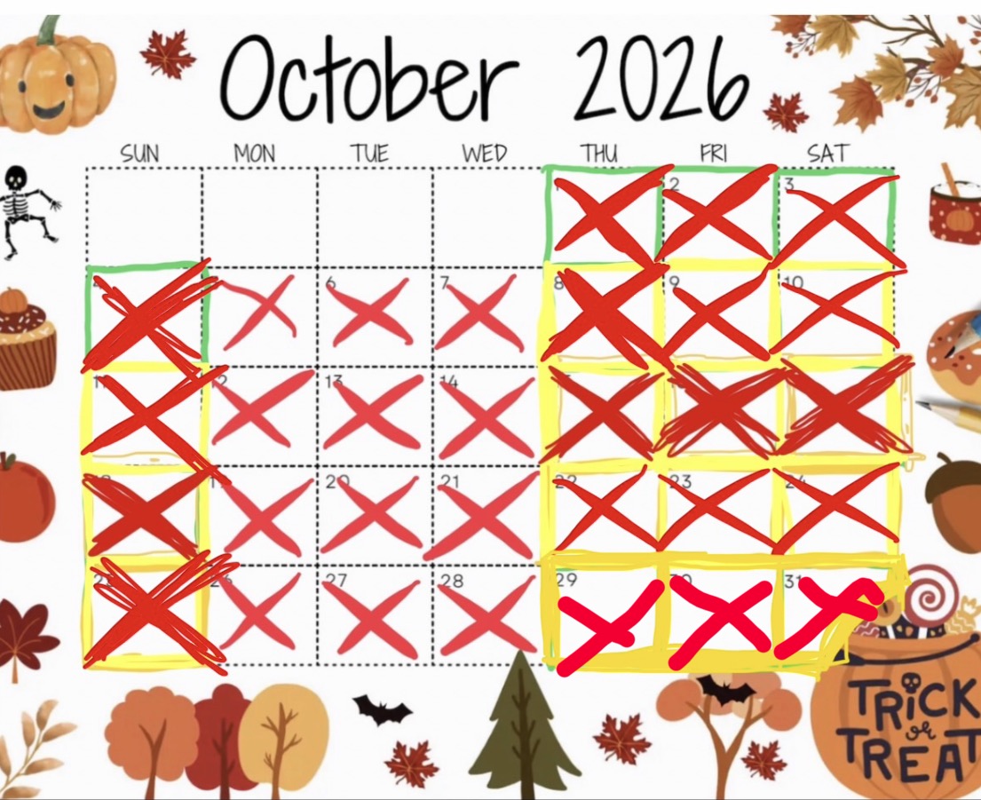 October 2026 availability 